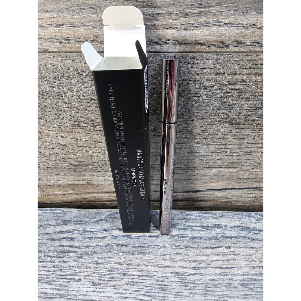 Danessa Myricks Beauty Linework Paintbrush Fluid Eyeliner Onyx 0.034 fl oz
